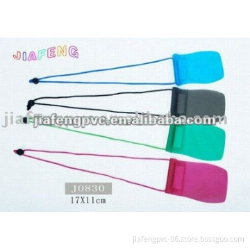 Colorful Waterproof PVC Bag with String for Mobile Phone